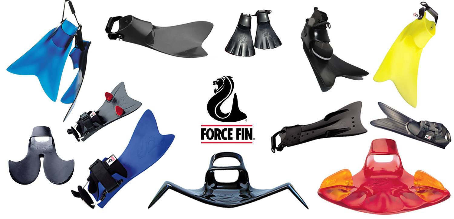 Force Fin Shop. Scuba diving fins, fishing, surfing, swimming. Various fin models.