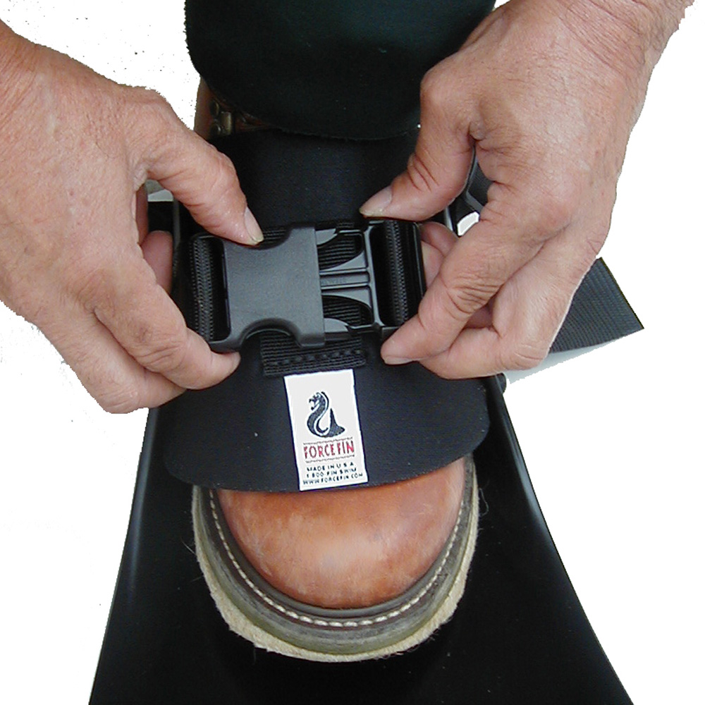 Foot Pocket Strap for Float Tube Force Fin Adjustable Force Fin
