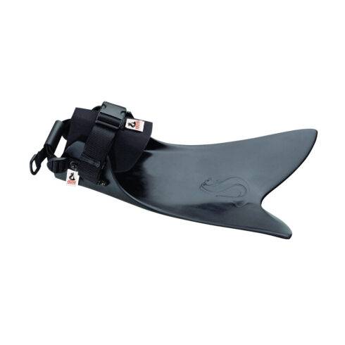 one black diving fin